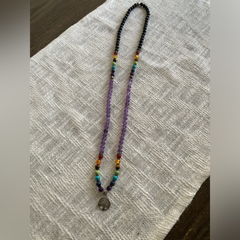 Joshua Tree real gem long necklace
